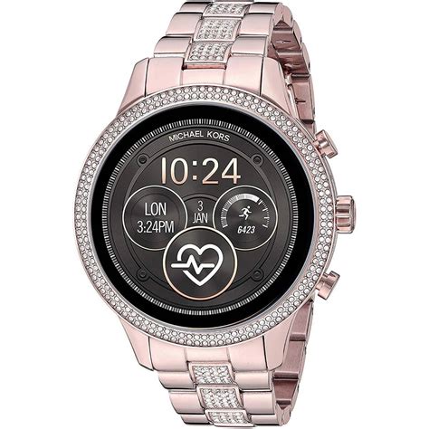 mkt5052 michael kors access damen runway smartwatch|Amazon.com: Michael Kors Women's Access Runway Stainless .